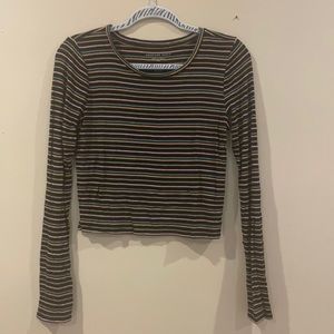 Long sleeve striped t-shirt